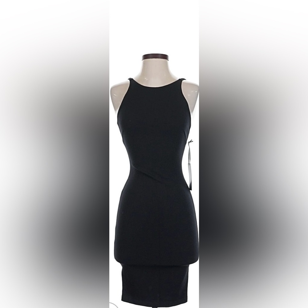 Lulu's Classic Black Cocktail Dress